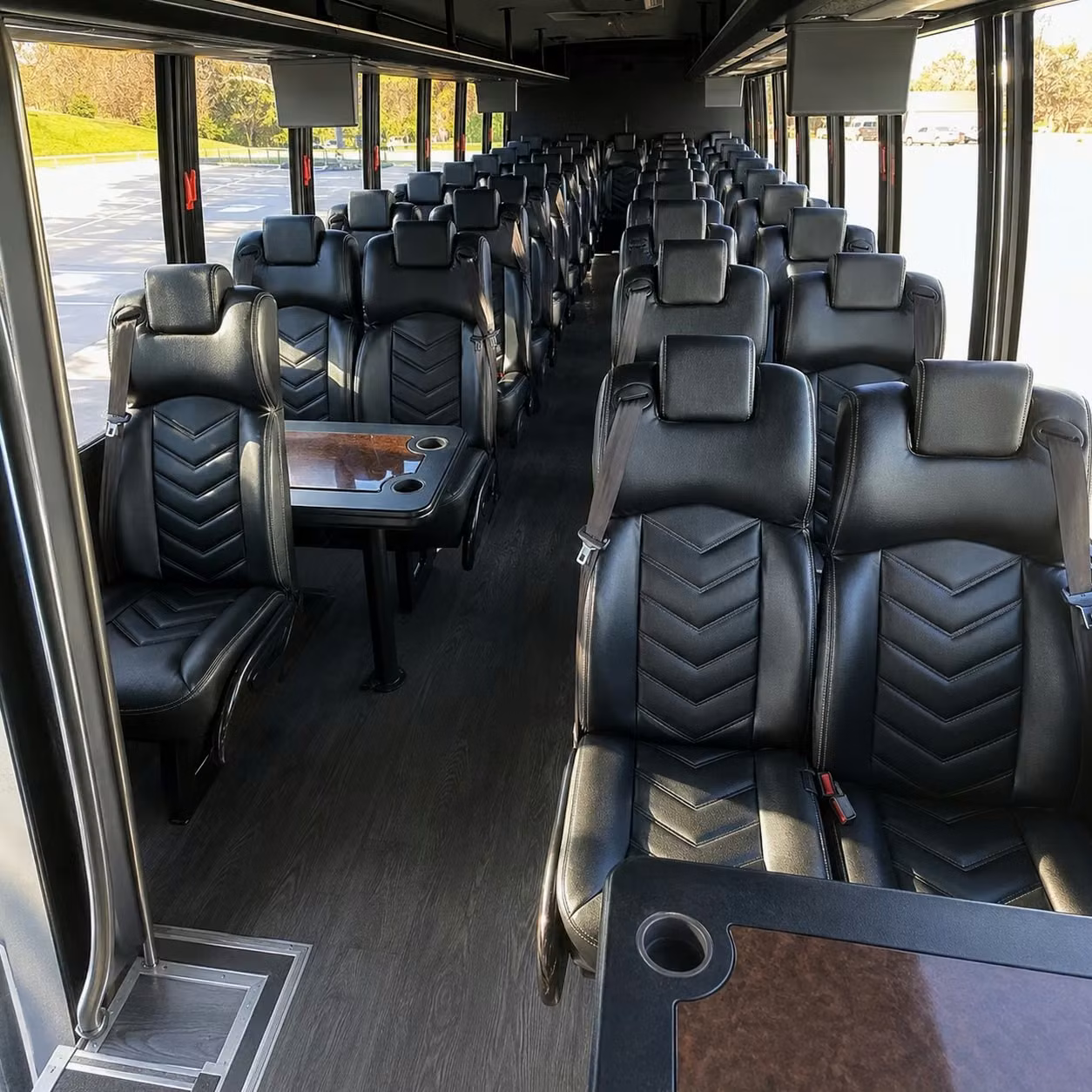 30 passenger minibus inside