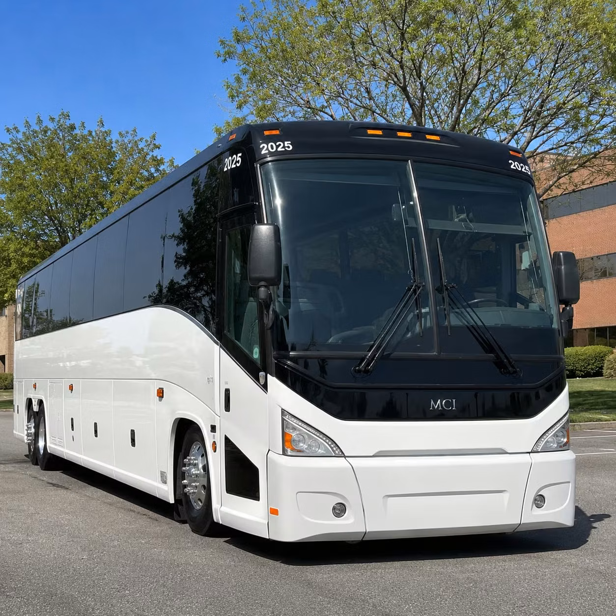 56 passenger charter bus