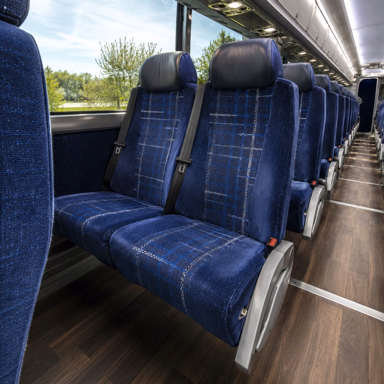 bellevue airport transfer charter bus rentals