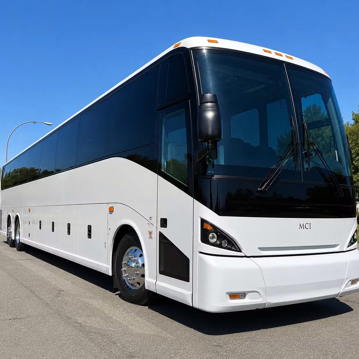 bellevue long distance charter bus rentals