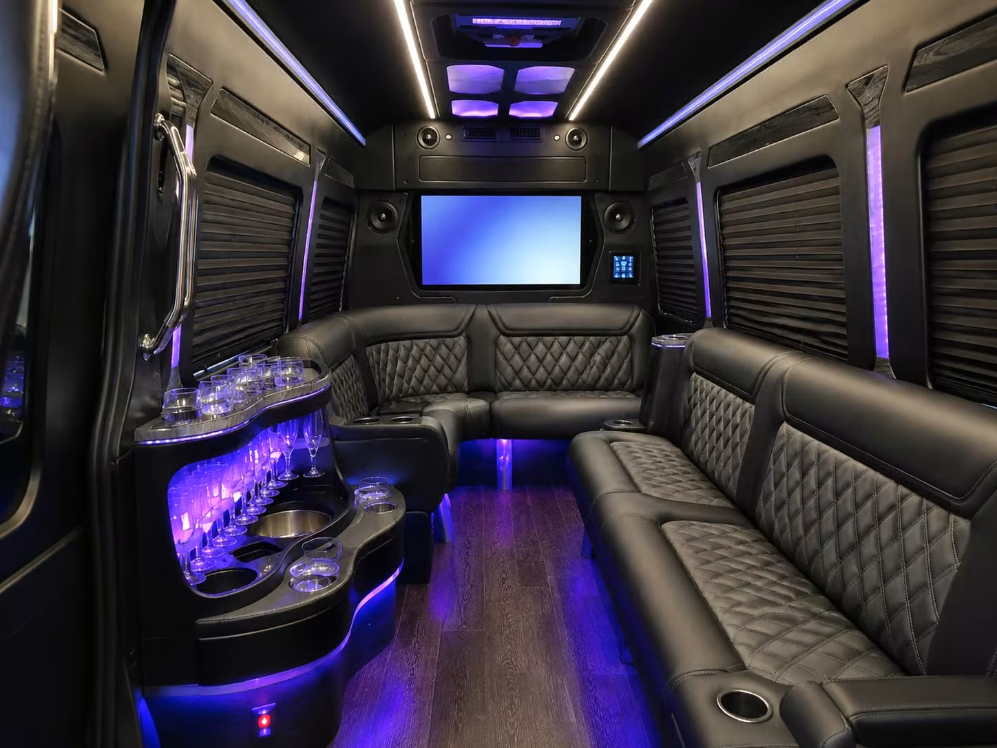 corporate event bus rentals for bellevue team building and client entertainment
