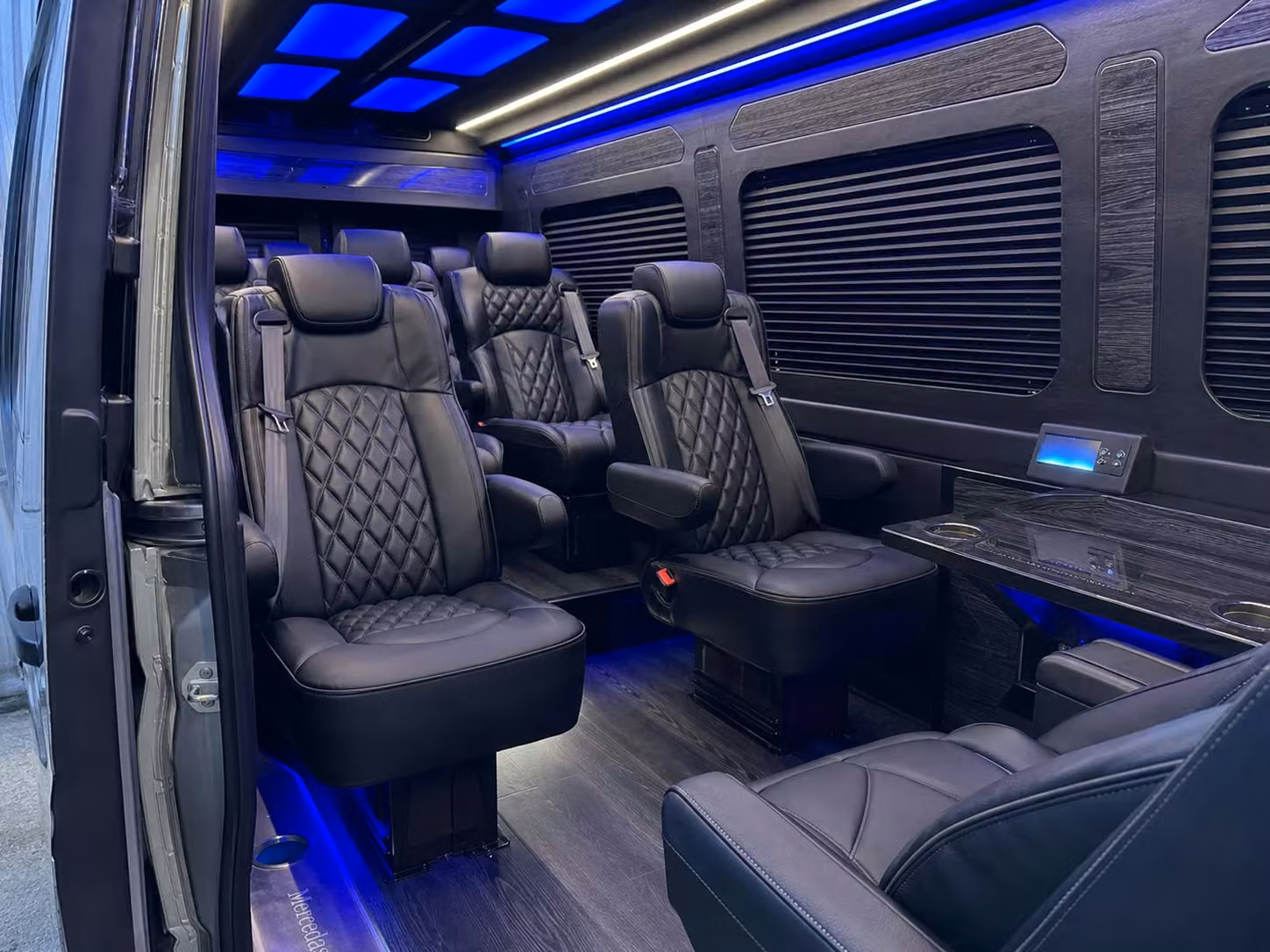 sprinter van transportation for groups and events across bellevue